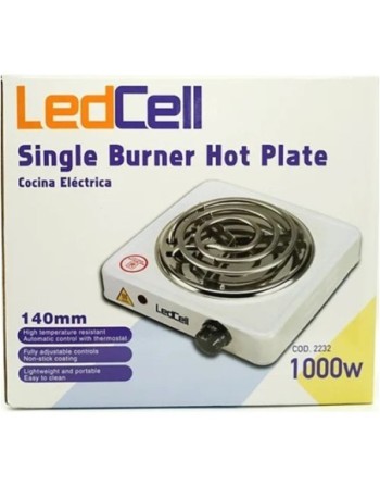 LED CELL SINGLE BURNER JOT PLATE COCINA ELECTRICA 1000W