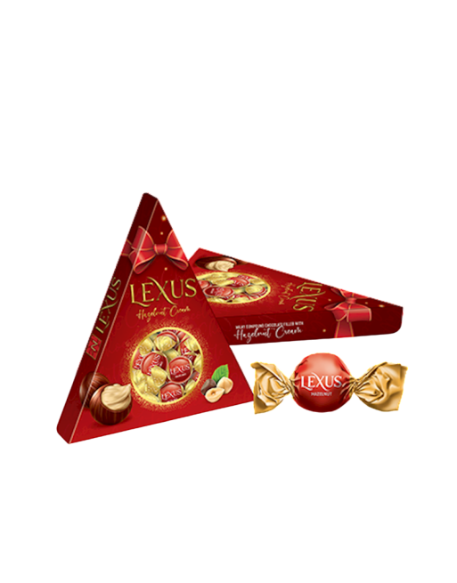 LEXUS HAZELMUT CREAM BOMBONES 100G