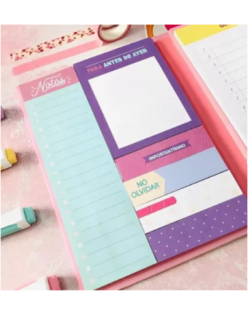 LIBRETA DE NOTAS ADHESIVAS PEQUEÑA POINTER