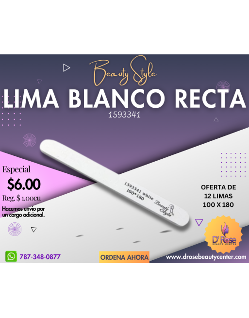 LIMA 12 UNIDADES BEAUTY STYLE