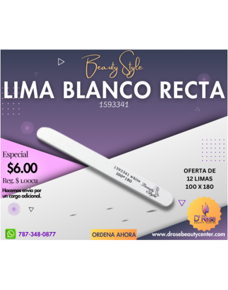 LIMA 12 UNIDADES BEAUTY STYLE