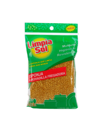 LIMPIA SOL ESPONJA ALMOHADILLA FREGADORA 1UND