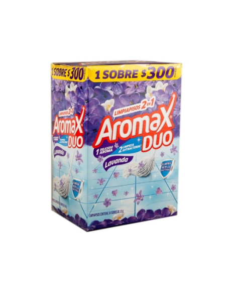 AROMAX LIMPIAPISOS EN POLVO X24SOBRES