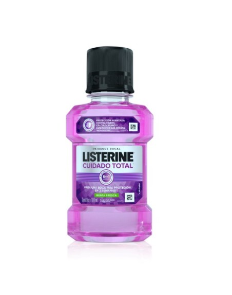 LISTERINE CUIDADO TOTAL  EN JUAGUE BUCAL 180ML