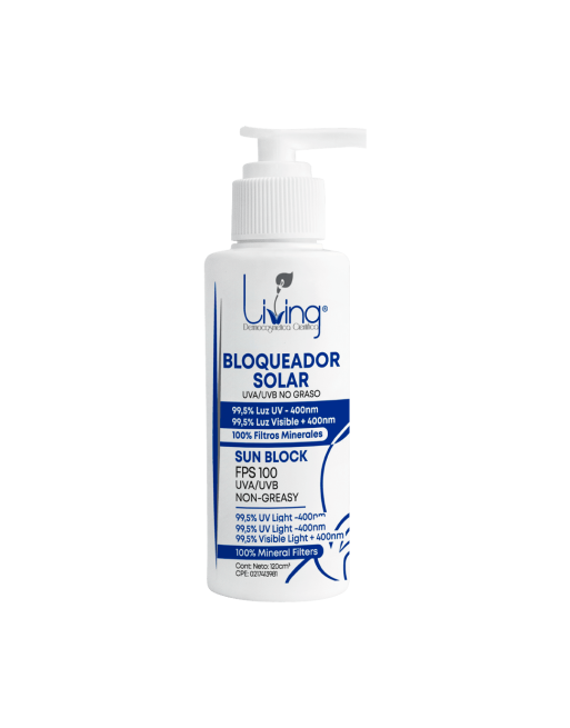LIVING  BOQUEADOR SOLAR FPS100 120ML
