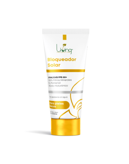 LIVING BLOQUEADOR SOLAR PIELES SECAS 120ML