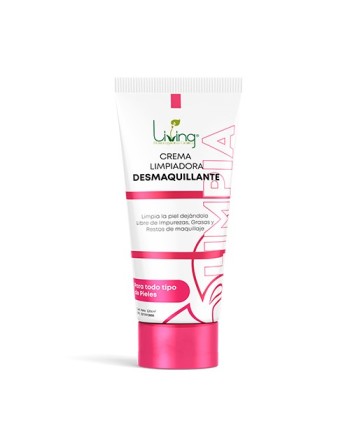LIVING CREMA LIMPIADORA DESMAQUILLANTE 120ML