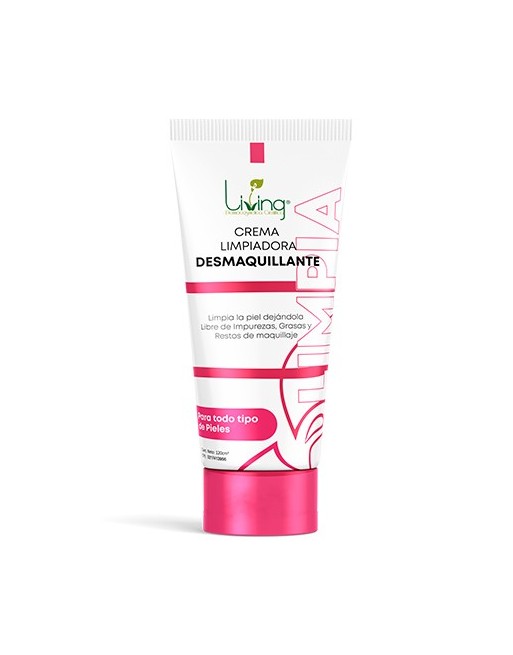 LIVING CREMA LIMPIADORA DESMAQUILLANTE 120ML