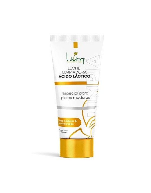 LIVING LECHE LIMPIADORA ACIDO LACTICO 120ML