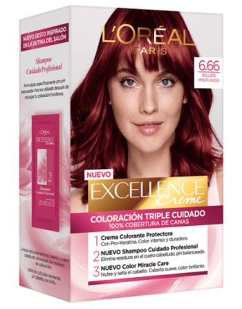 LOREAL 6.66 ROJIZO PROFUNDO TINTE CABELLO