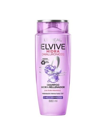 LOREAL ELVIVE HIDRA HIALURONICO SHAMPO 680ML