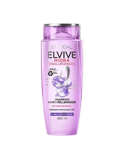 LOREAL ELVIVE HIDRA HIALURONICO SHAMPO 680ML