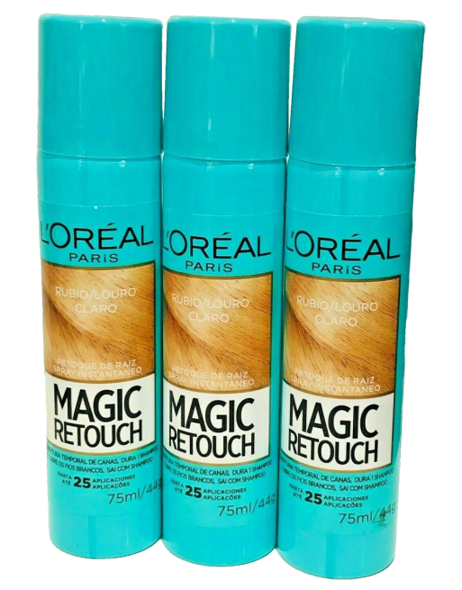 LOREAL PARIS MAGIC RETOUCH RUBIO CLARO 75ML