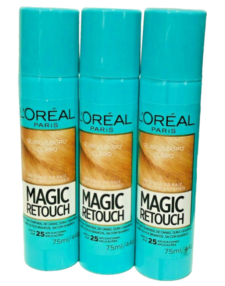 LOREAL PARIS MAGIC RETOUCH RUBIO CLARO 75ML