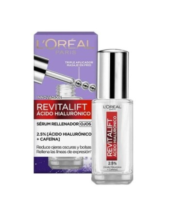LOREAL PARIS REVITALIFT CON ACIDO HIALURONICO SERUM RELLENADOR CONTORNO OJOS 20ML