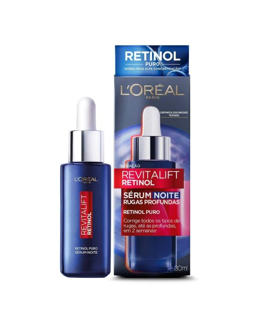 LOREAL PARIS REVITALIFT RETINOL SERUM NOITE RETINOL PURO 30ML