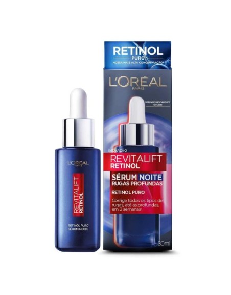 LOREAL PARIS REVITALIFT RETINOL SERUM NOITE RETINOL PURO 30ML