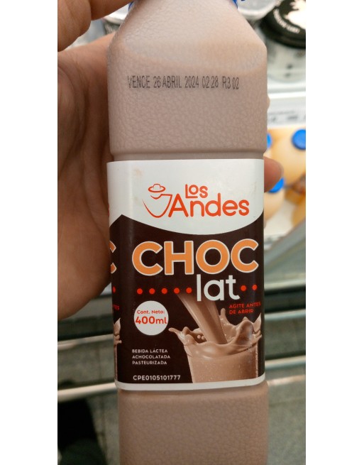 LOS ANDES CHOCOLATE 400ML