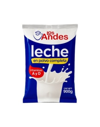 LOS ANDES LECHE EN POLVO COMPLETA 500G
