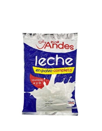LOS ANDRES LECHE EN POLVO COMPLETA 400G