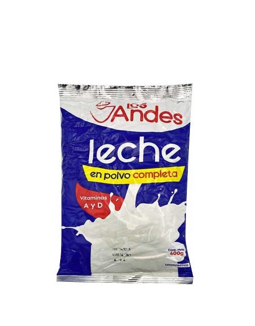 LOS ANDRES LECHE EN POLVO COMPLETA 400G