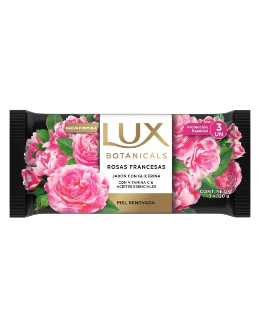 LUX JABON BOTANICAL ROSAS FRANCESA TRIPACK