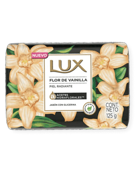 LUX JABON TOCADOR FLOR DE VAINILA 125G