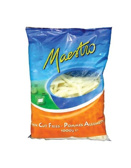 MAESTRO PAPAS PRE FRITAS 1KG