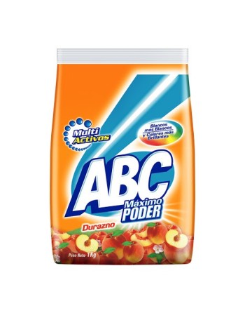 ABC DETERGENTE DURAZNO 1KG