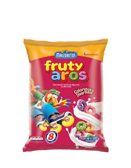 MAIZORITOS FRUTY AROS CEREAL 500G