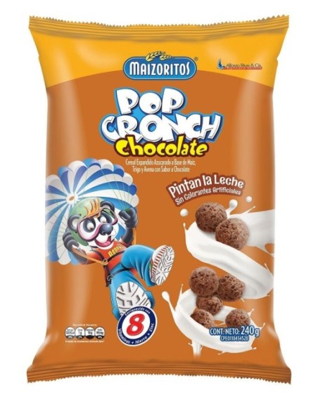 MAIZORITOS POP CRONCH CHOCOLATE 240G