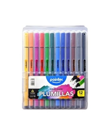 MARCADORES DE COLORES 12UNI. POINTER