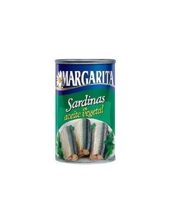 MARGARITA SARDINA EN ACEITE VEGETEAL 170G