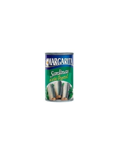 MARGARITA SARDINA EN ACEITE VEGETEAL 170G