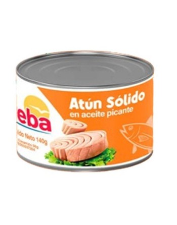 ATUN SOLIDO EVEBA EN SALSA PICANTE 140GR