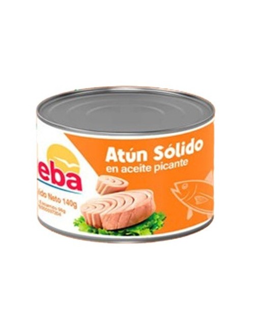 ATUN SOLIDO EVEBA EN SALSA PICANTE 140GR