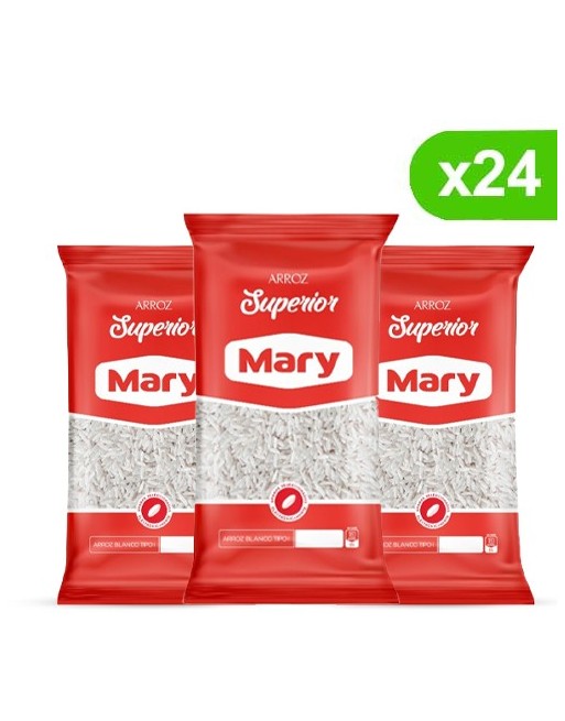 MARY ARROZ SUPERIOR 900G X 24 UNIDADES