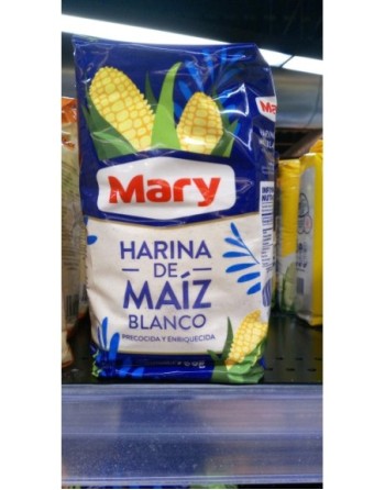 MARY HARINA DE MAIZ BLANCO 900G
