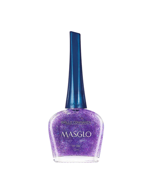 MASGLO ESMALTE PARA UÑAS BRILLO CONFIANZA 13.5ML