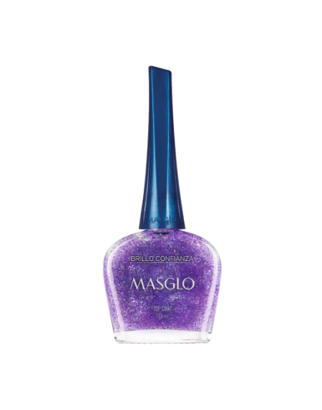 MASGLO ESMALTE PARA UÑAS BRILLO CONFIANZA 13.5ML