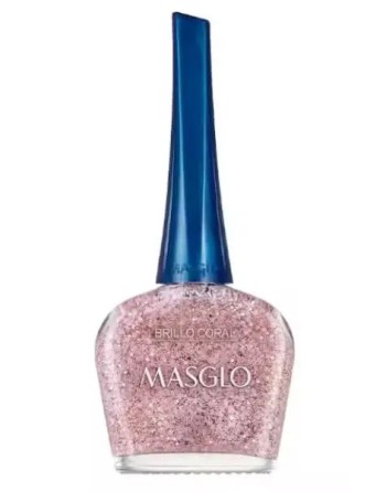 MASGLO ESMALTE PARA UÑAS BRILLO CORRAL 13.5ML