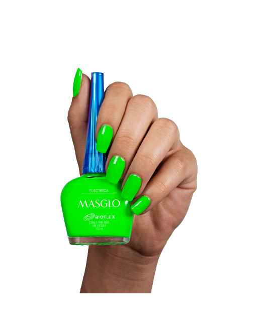 MASGLO ESMALTE PARA UÑAS ELECTRICA 13.5ML