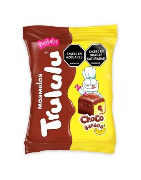 MASMELOS TRULULU CHOCO BANANA 50G