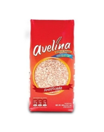 AVELINA AVENA EN HOJUELAS  FORTIFICADA 400G