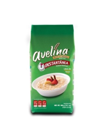 AVELINA AVENA EN HOJUELAS INSTANTANEA 400G