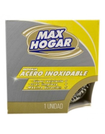 MAX HOGAR ESPONJA ACERO INOXIDABLE