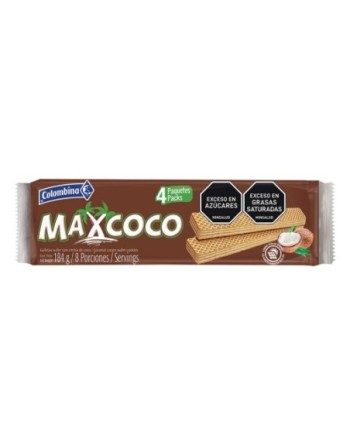 MAXCOCO PAQUETE 184 GRAMOS
