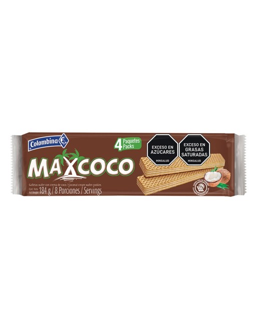 MAXCOCO PAQUETE 184 GRAMOS