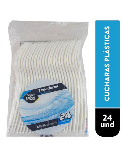MAXIPLAS TENEDORES X24
