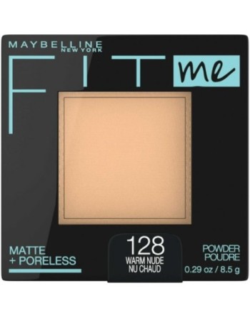 MAYBELLINE FIT ME MATTE PORELESS POLVO COMPACTO 9G N128